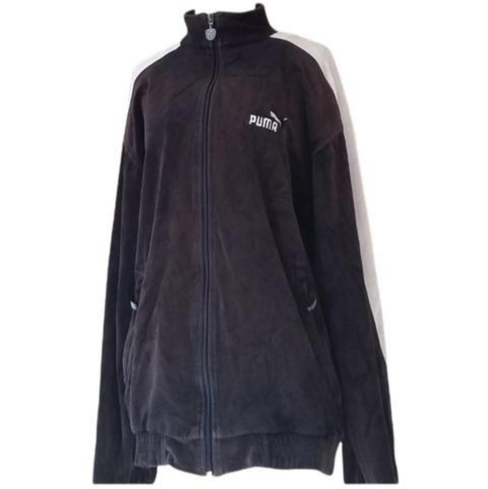 Vintage velvet velour Puma T7 track Jacket